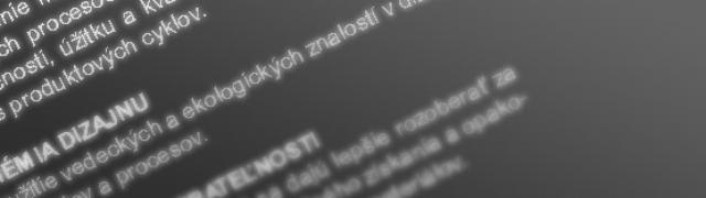 Základný slovník koncepcie z kolísky do kolísky