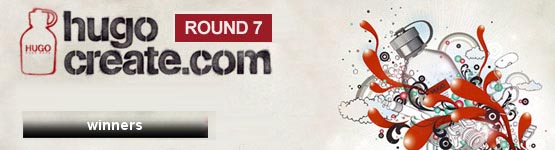 HUGOcreate Round 7 má víťazov