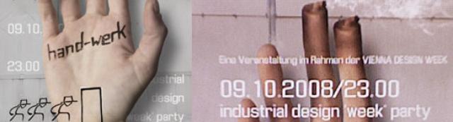 Hand-werk, the industrial design `weekÂ´ party