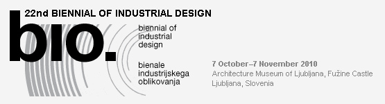 22. Biennial of Industrial Design - výzva