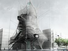 3. miesto - Nested Skyscraper in Tokyo - Ryohei Koike, Jarod Poenisch - United States