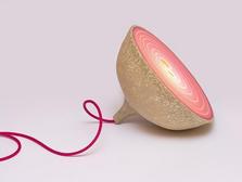 Intimity (recycled paper lamp)