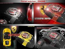 pánske hodinky " FERRARI ENGINE "