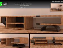 TV set + Caffe table