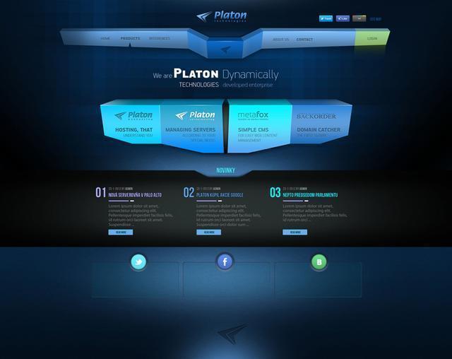 Webhosting  web UI