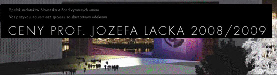 Cena prof. Jozefa Lacka 2008/2009 - Bratislava