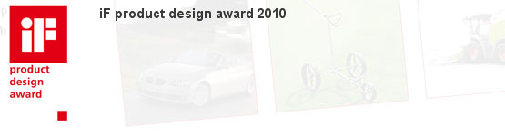 iF Product Design Award 2010 - oficiálna registrácia