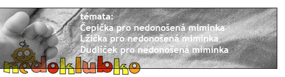 Súťaž na návrhy predmetov pre predčasne narodené dieťatká - uzávierka